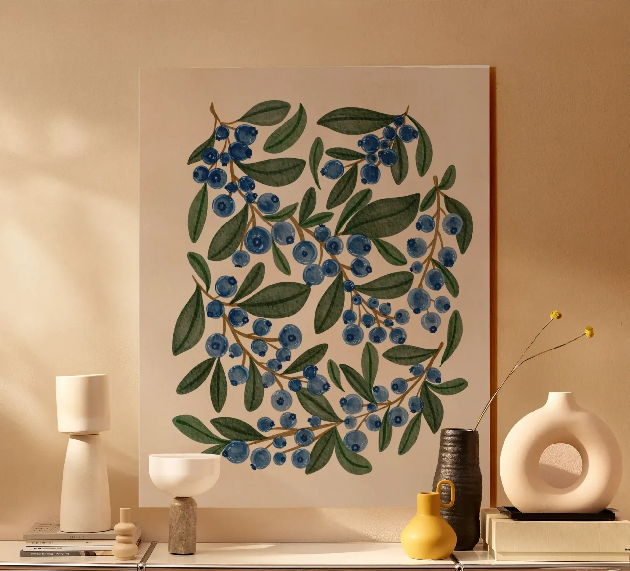 Bacche blu plexiglass da Nikita Jariwala