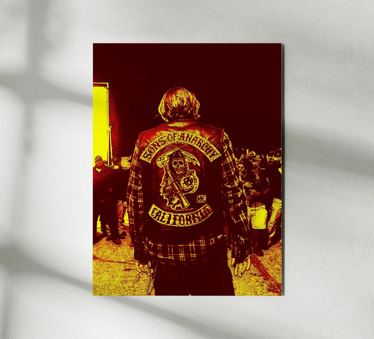 Sons of Anarchy Movie Art alluminio dibond da vanhesling