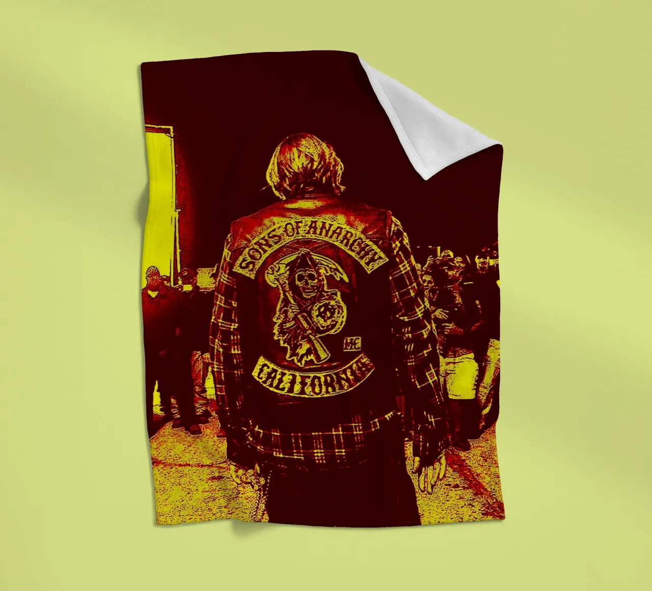 Sons of Anarchy Movie Art fleece blanket by vanhesling