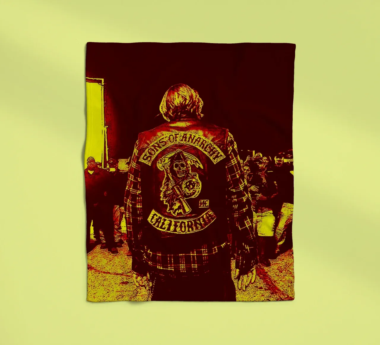 Sons of Anarchy Movie Art fleece blanket by vanhesling