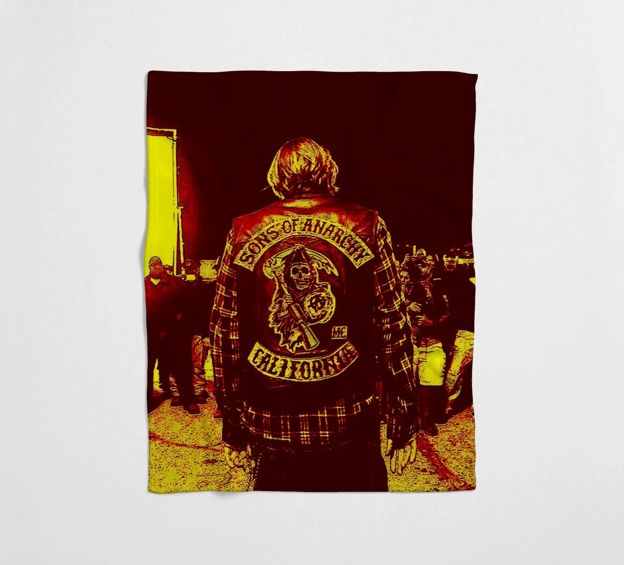 Sons of Anarchy Movie Art fleece blanket by vanhesling