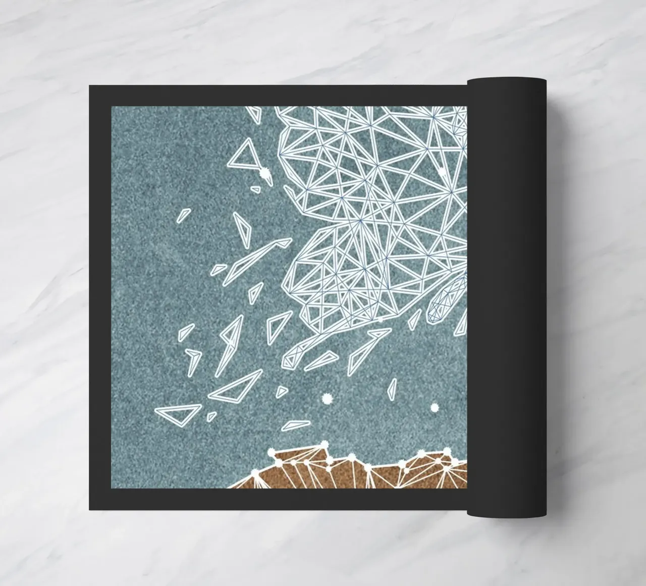 abstract art butterfly zerbino da vintageshop