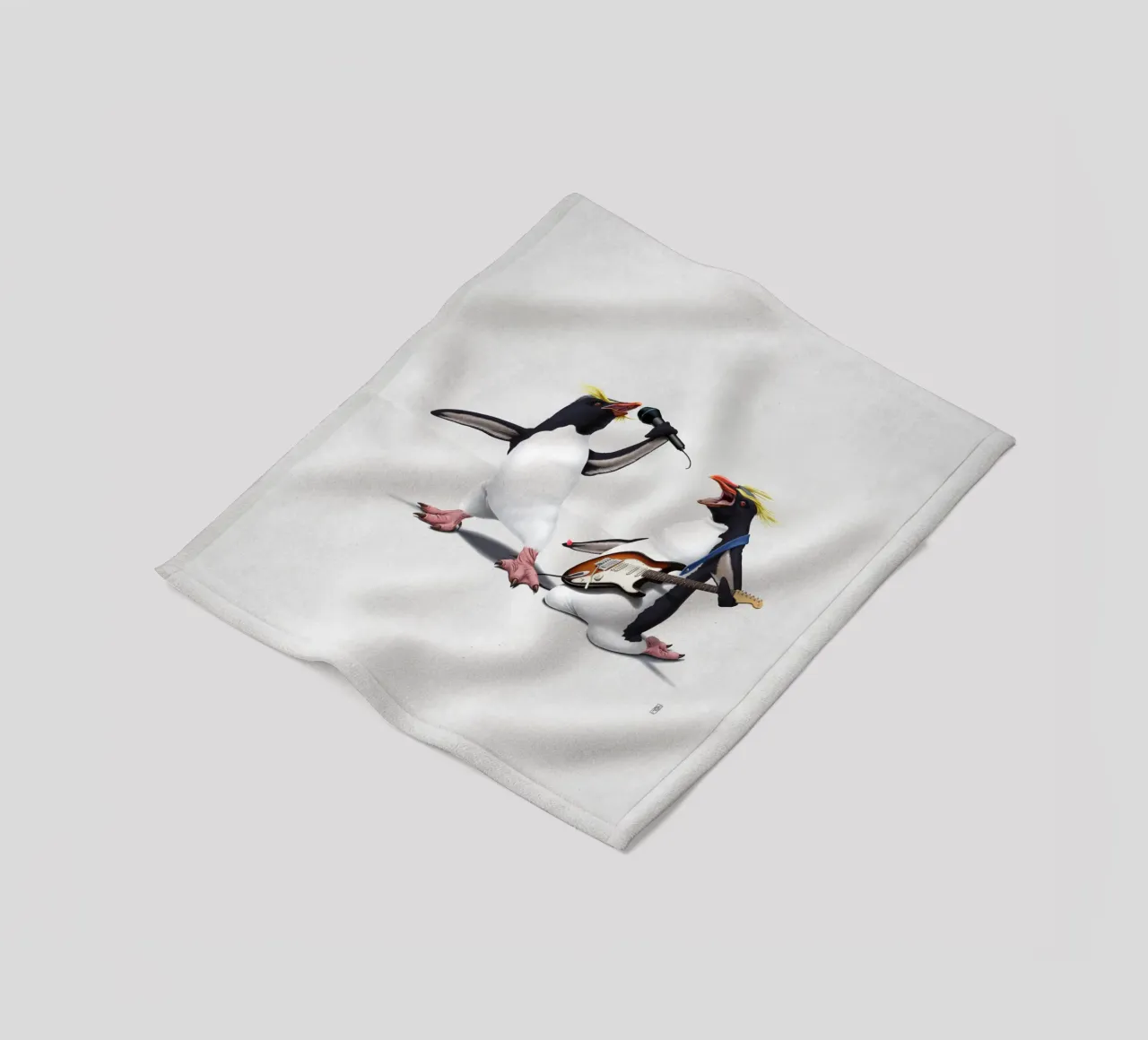 Rock (Wordless) coperta in pile da Rob Art | Illustration