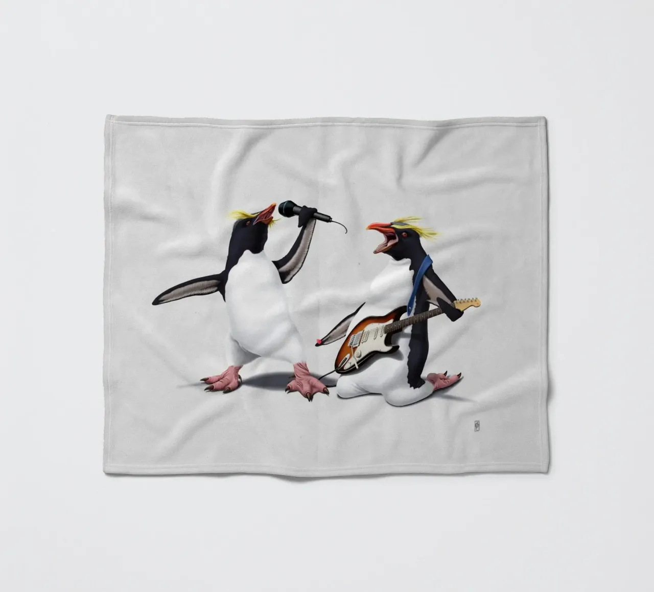 Rock (Wordless) coperta in pile da Rob Art | Illustration
