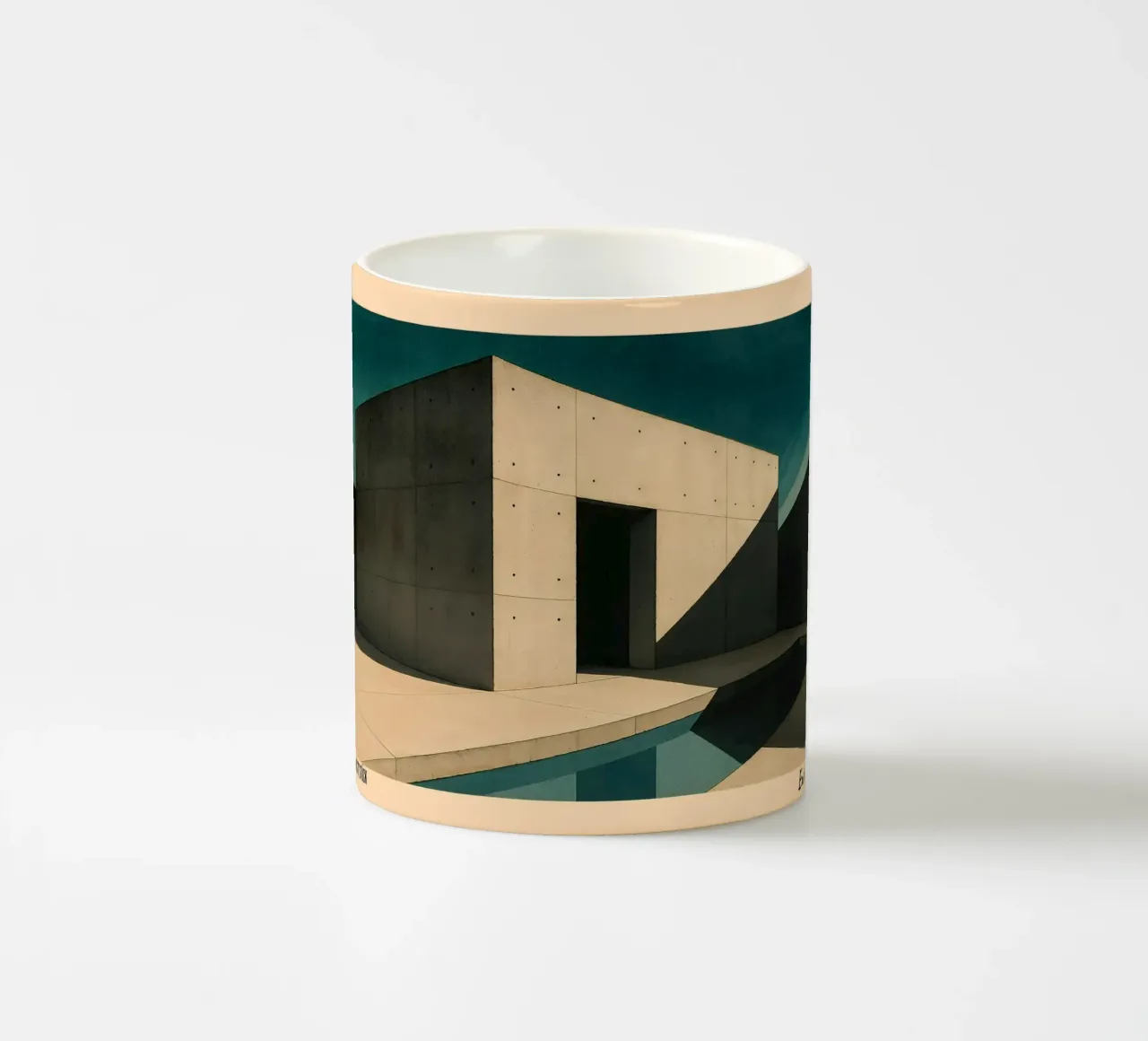 Silenzio brutalista tazza in ceramica da KUNSTstück