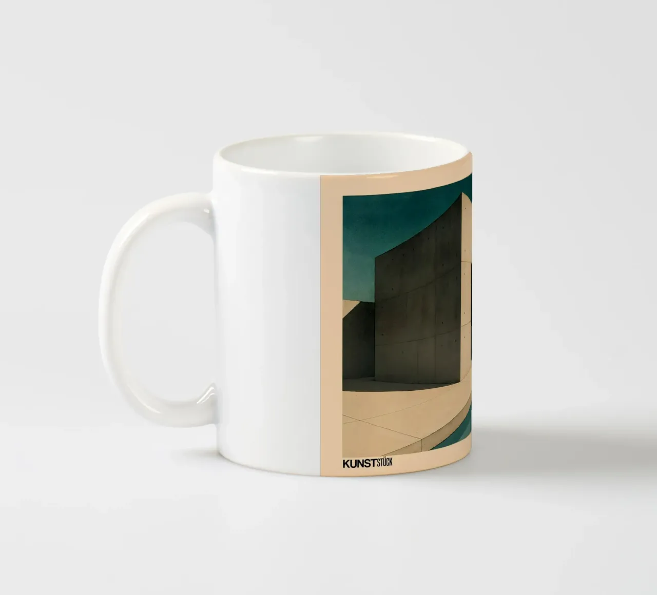 Silenzio brutalista tazza in ceramica da KUNSTstück
