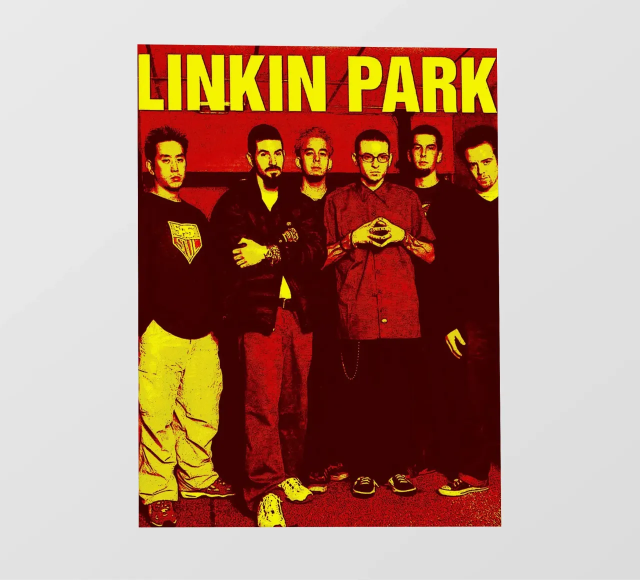 Linkin Park Band Art telo in pvc da vanhesling