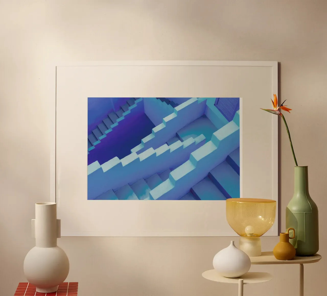 Blue Maze poster da Rupert Höller