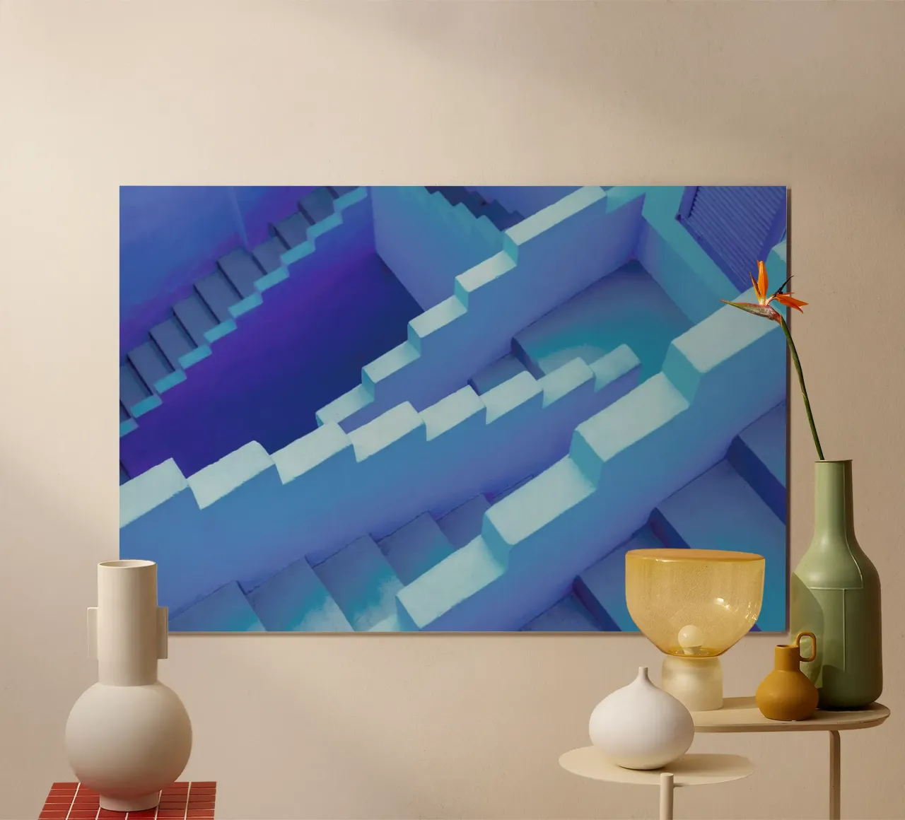 Blue Maze poster da Rupert Höller