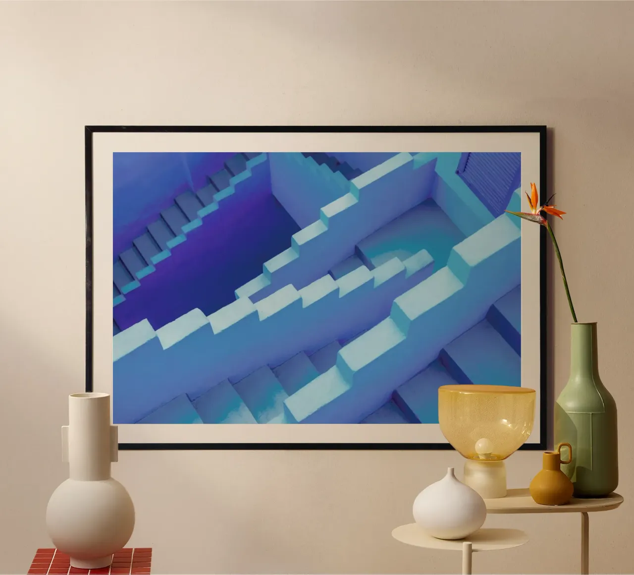 Blue Maze poster da Rupert Höller