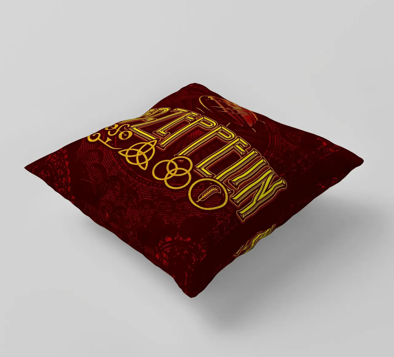 Led Zeppelin Band Art decorative cushion by vanhesling