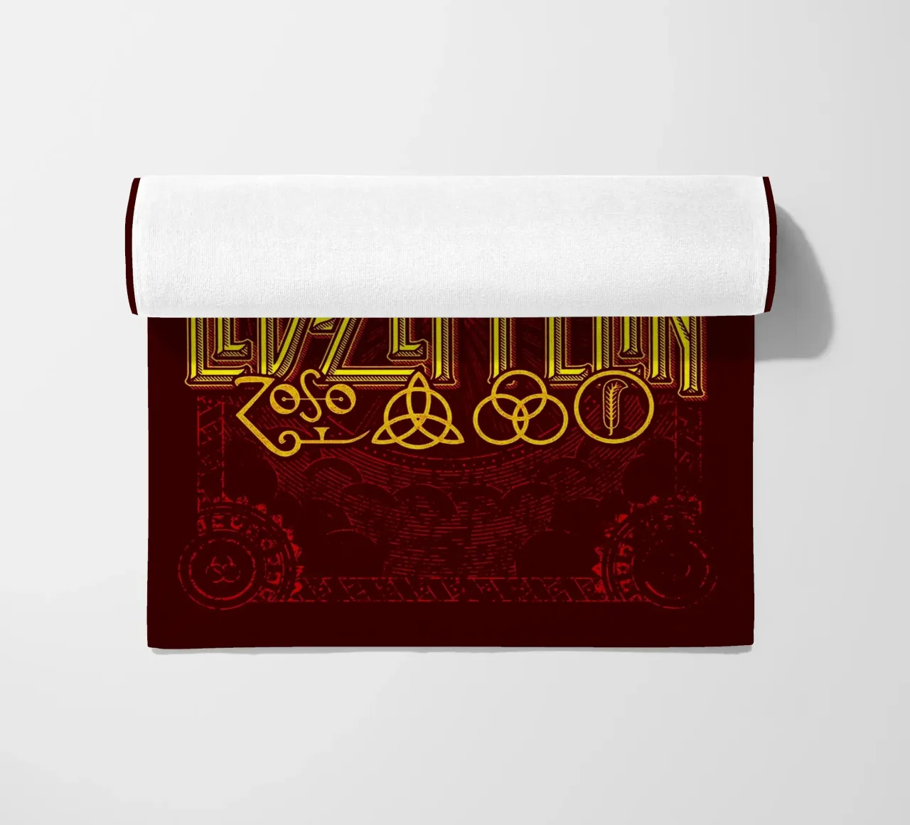 Led Zeppelin Band Art telo mare da vanhesling
