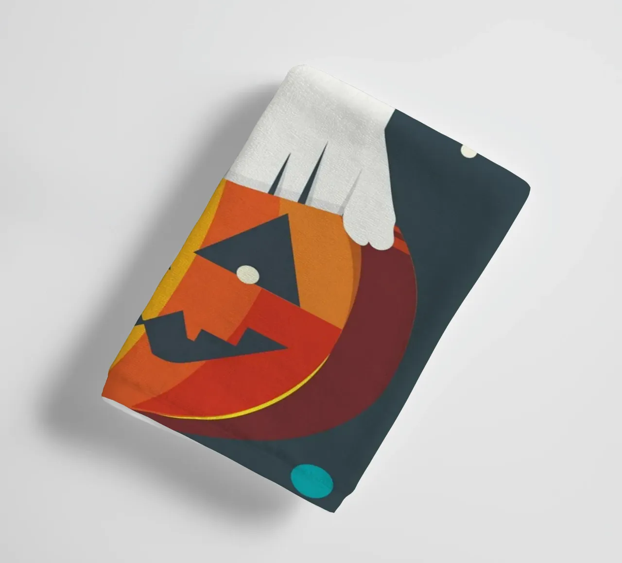 Fun Halloween stack with owl, ghost and pumpkin towel by namosh