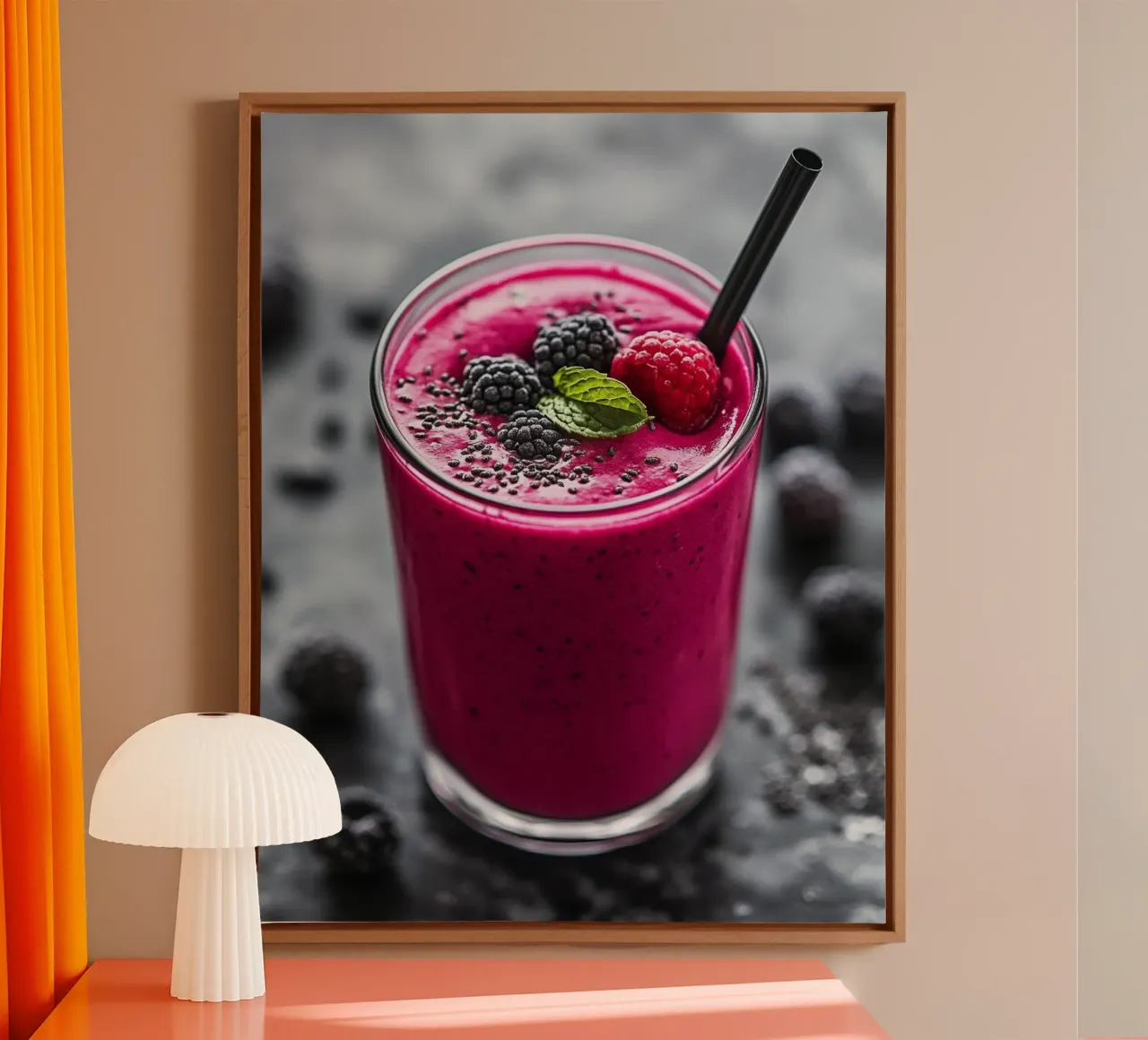 Gesunder Schluck Leinwand von PhotoVibe Decor