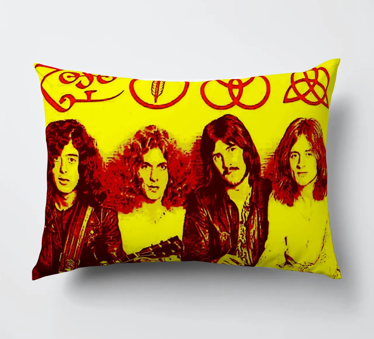 Led Zeppelin Band Art cuscino da vanhesling