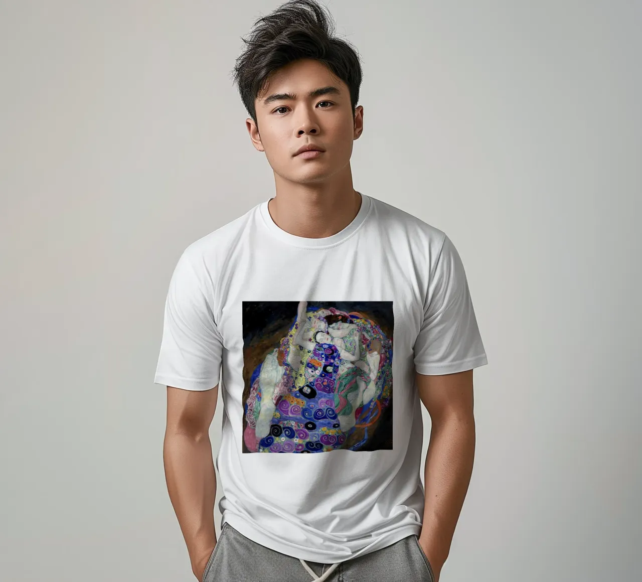 Gustav Klimt's The Virgin (1913) t-shirt by Gustav Klimt ART Prints