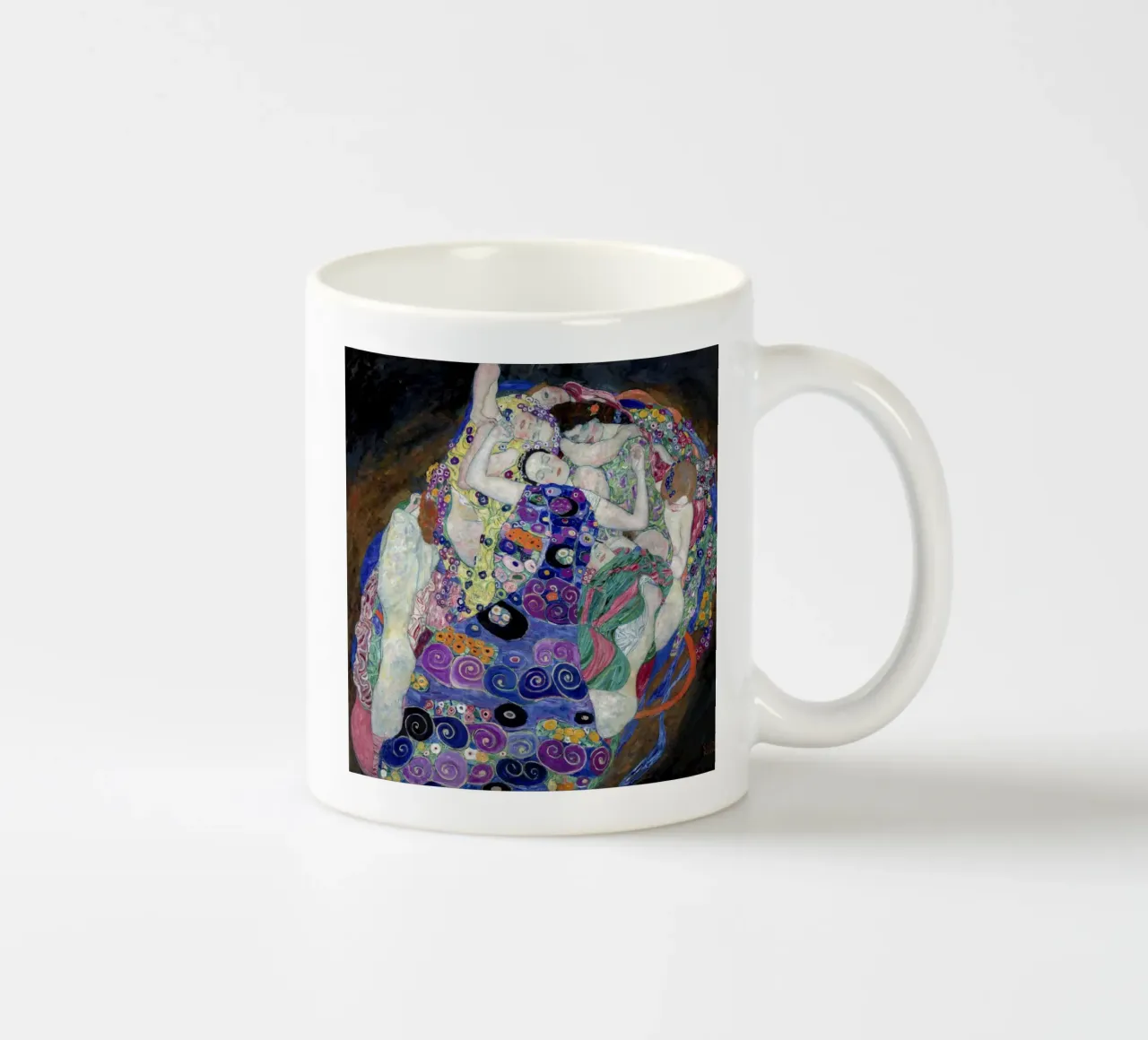 La Vergine di Gustav Klimt (1913) tazza in ceramica da Gustav Klimt ART Prints