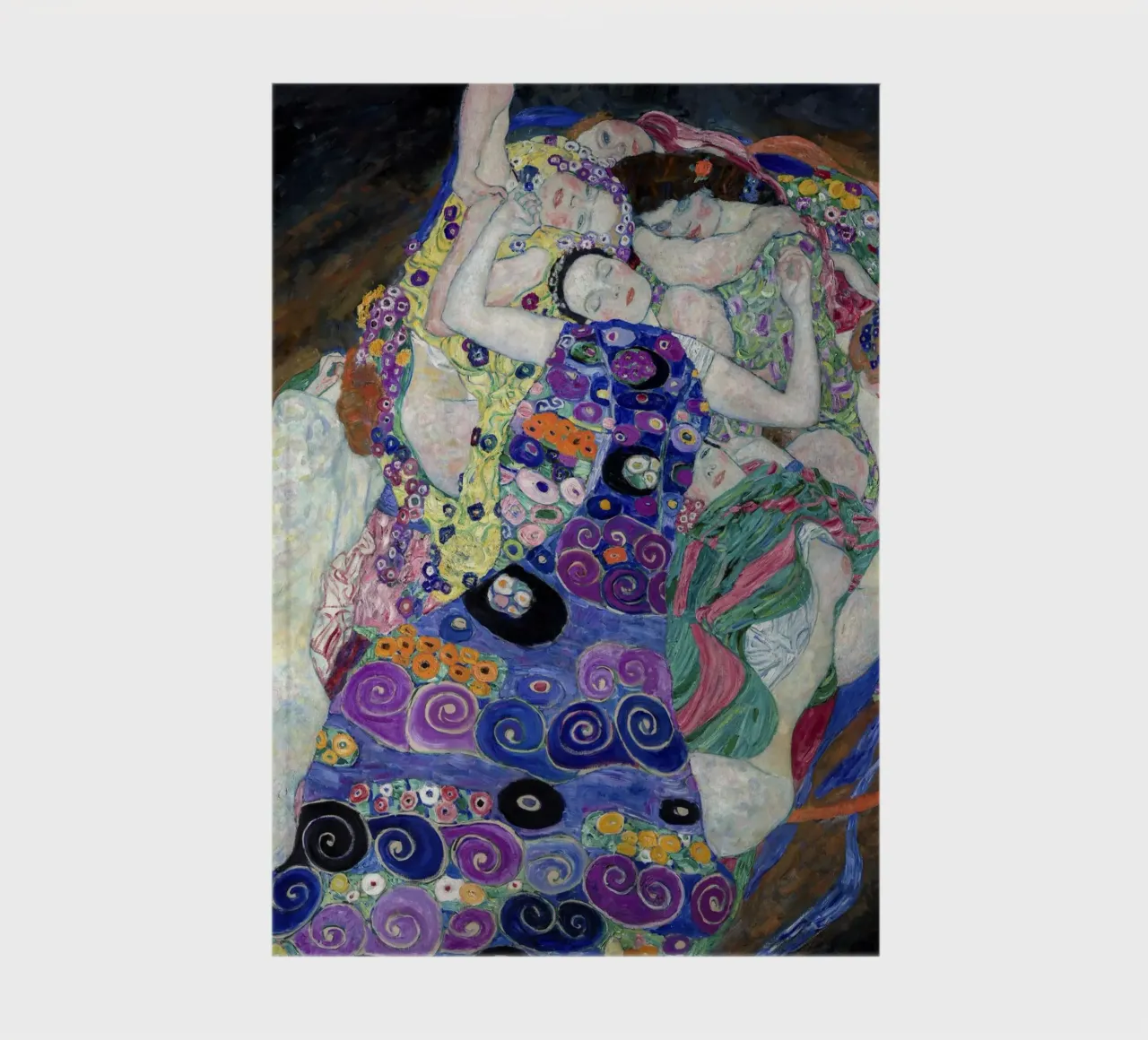 Gustav Klimt's The Virgin (1913) notebook by Gustav Klimt ART Prints