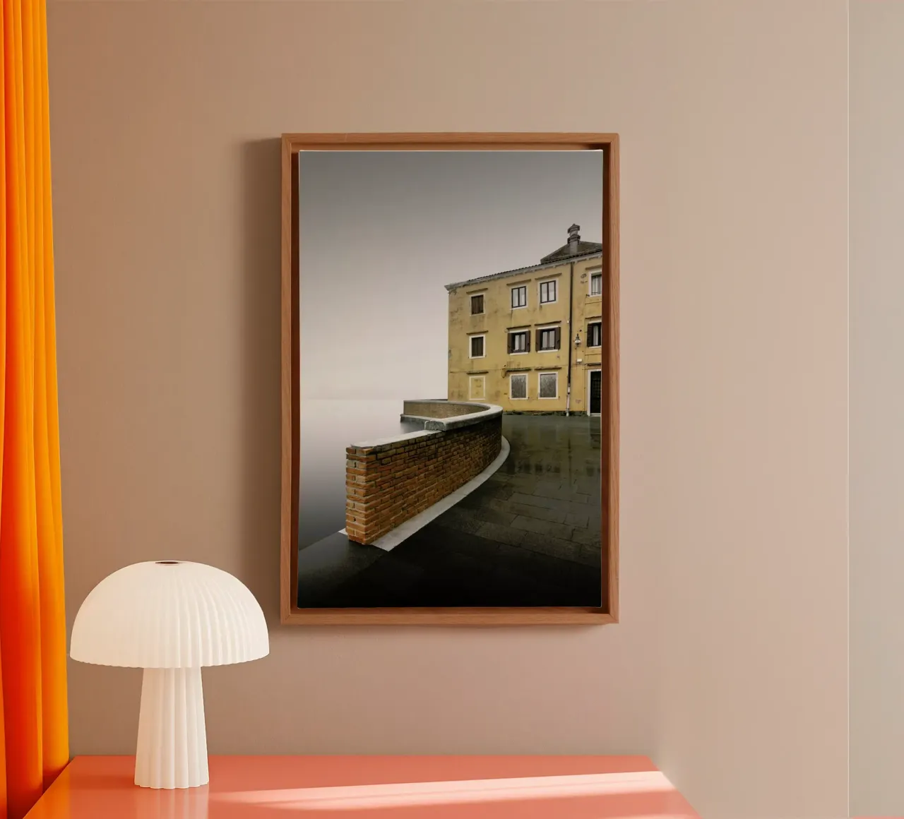 Incognito Tornanti tela con Cornice a cassetta da Håggard Photography | Ronny Behnert