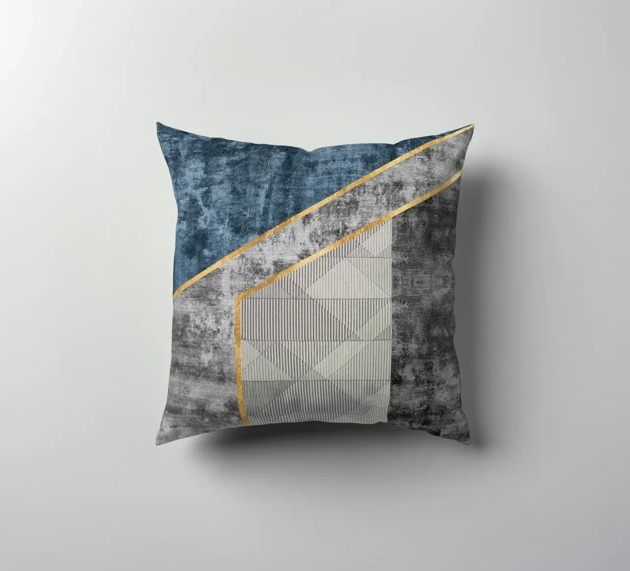 abstract art cuscino da vintageshop