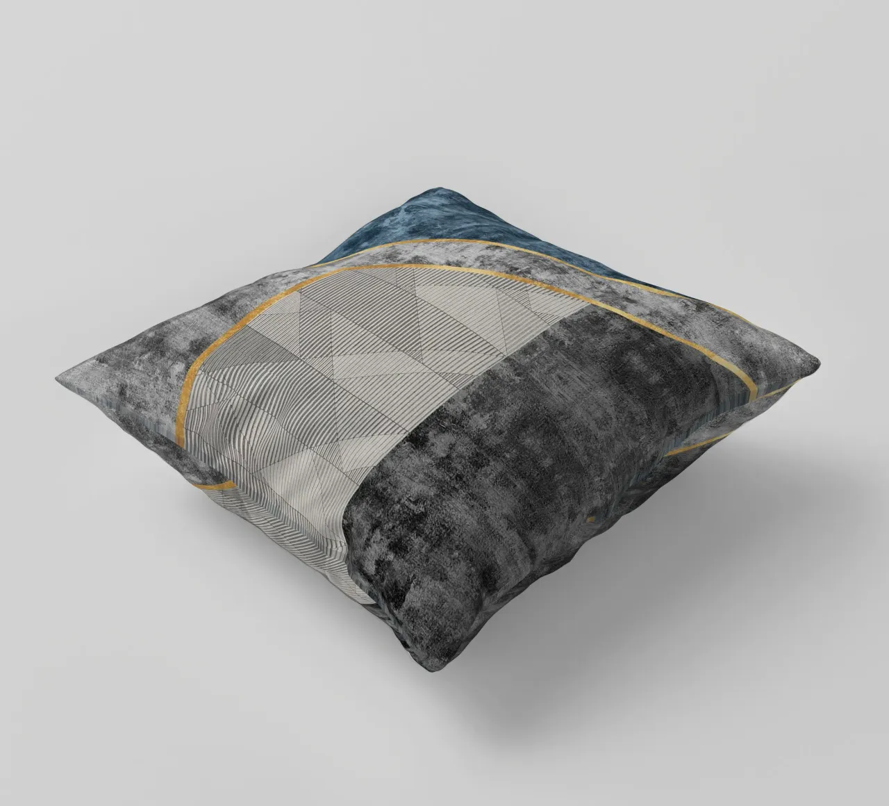 abstract art cuscino da vintageshop
