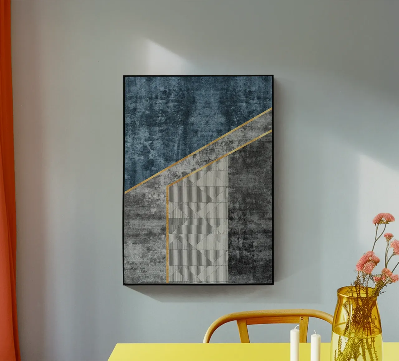 abstract art metacrilato de vintageshop