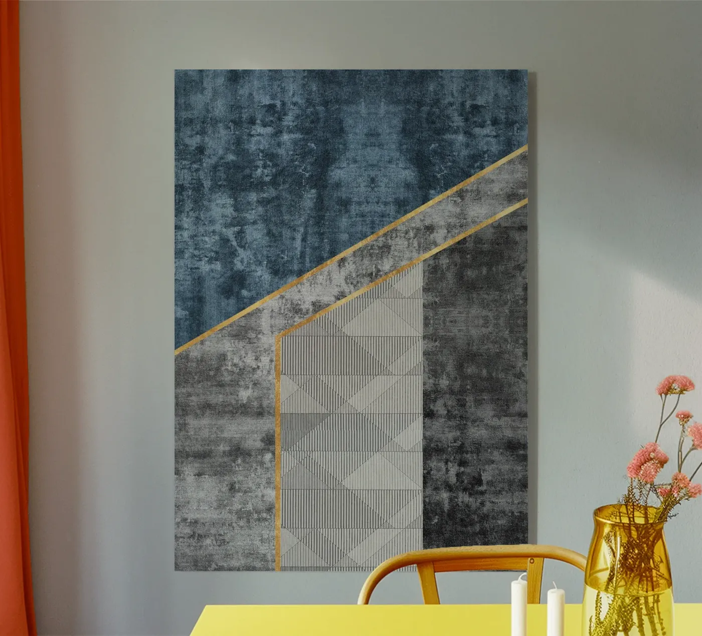 abstract art plexiglass da vintageshop