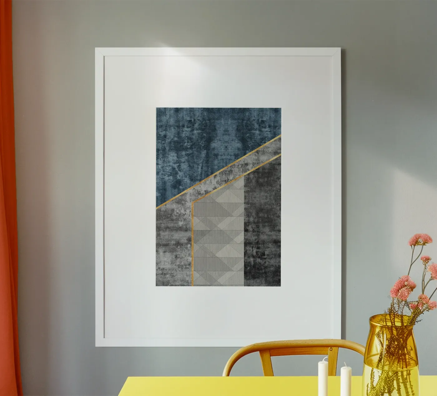 abstract art poster da vintageshop