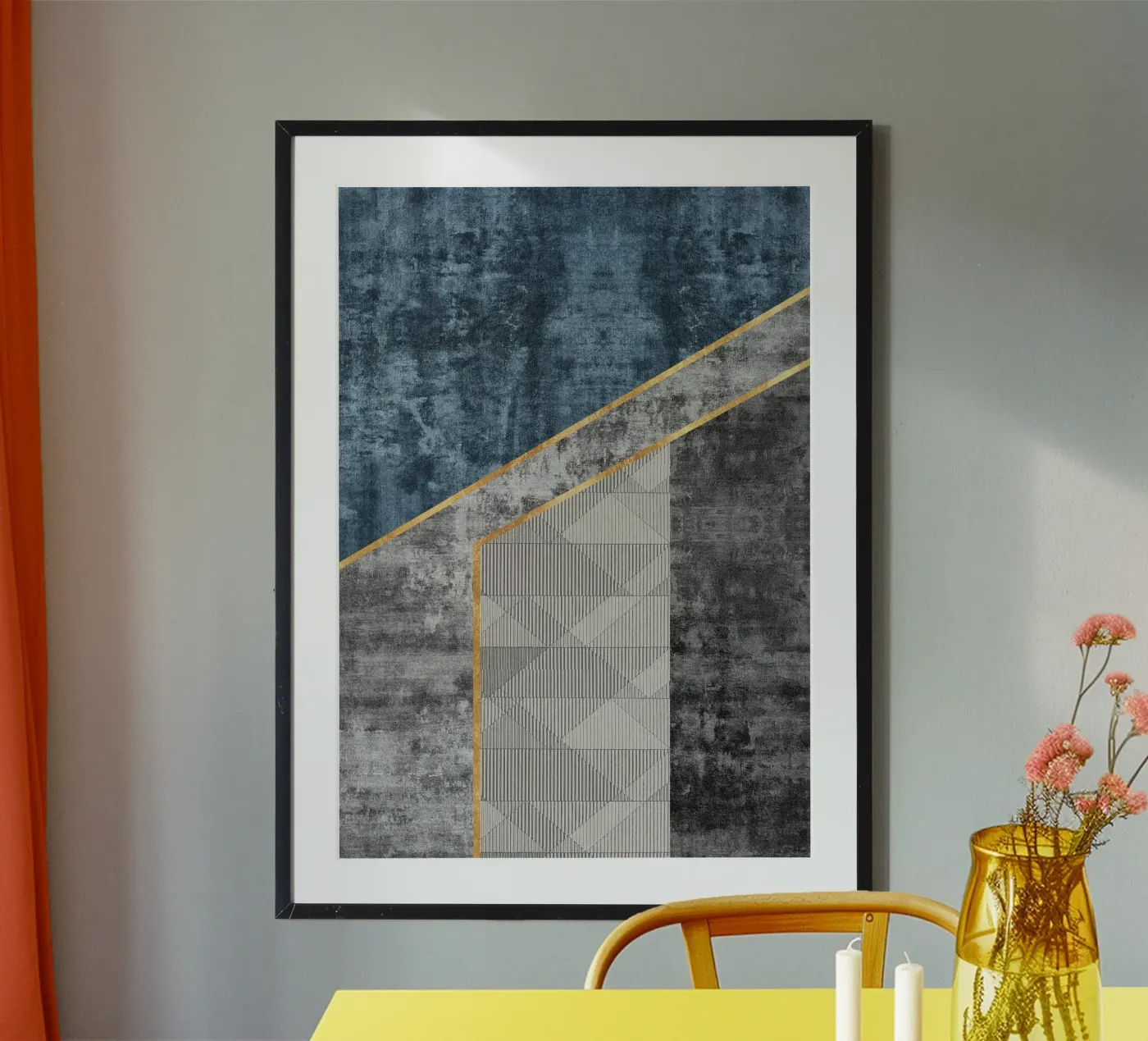 abstract art poster da vintageshop