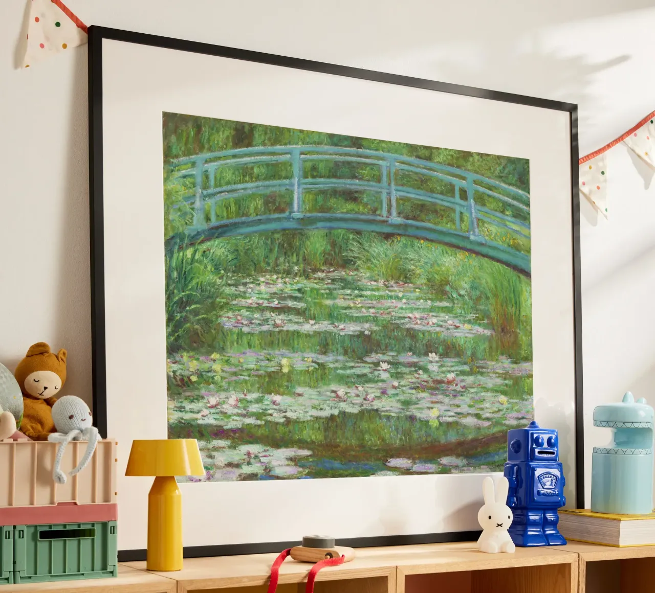 La passerelle japonaise de Claude Monet (1899) poster de Monet Art Prints