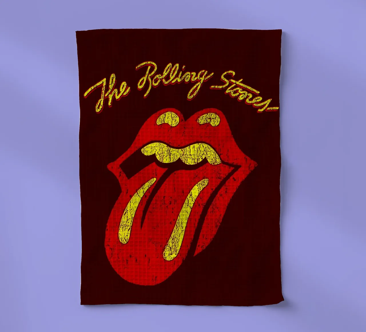 The Roling Stone Band Art paño de cocina de vanhesling