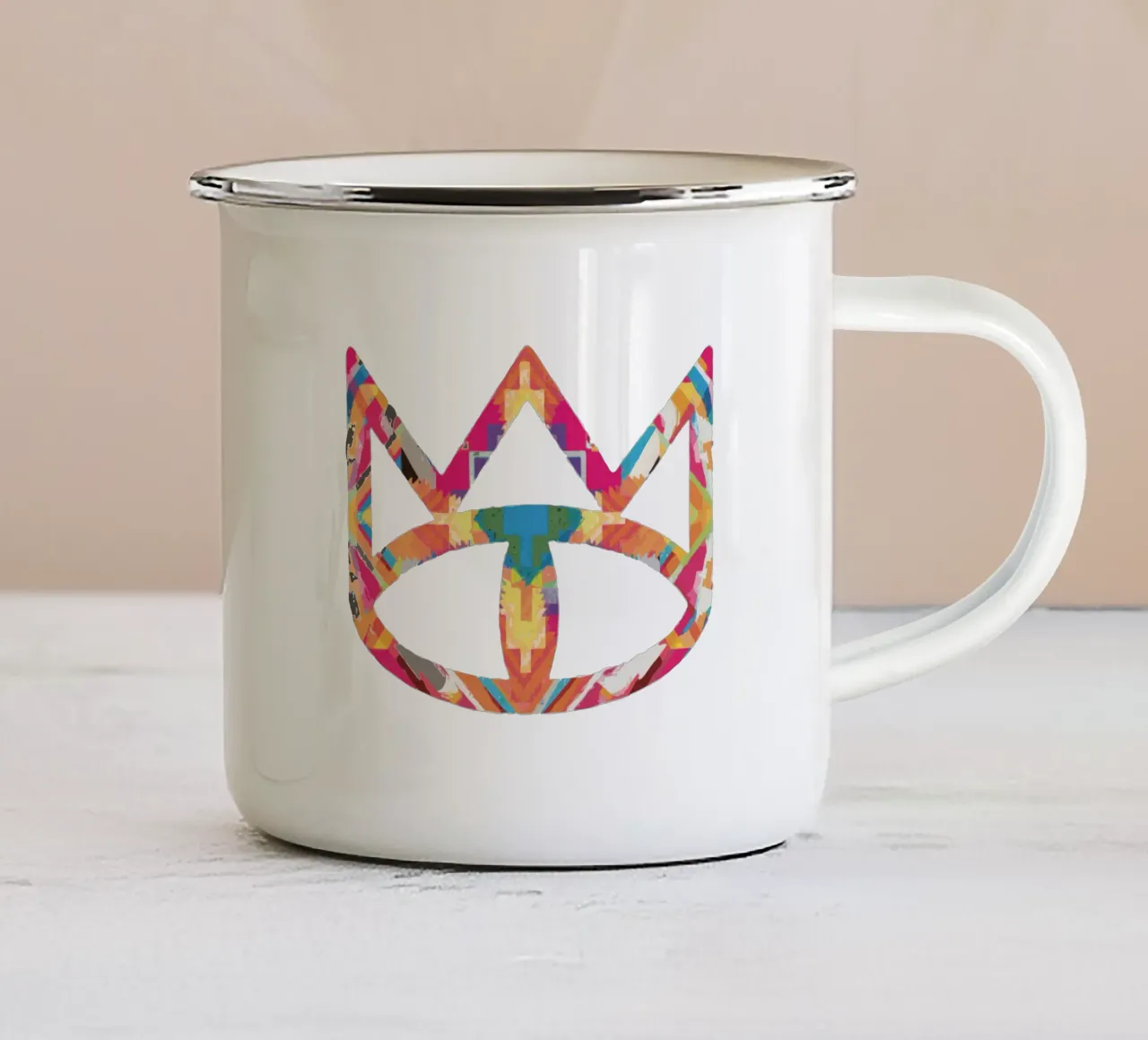 the cat empire colorful tazza in smalto da MR.A