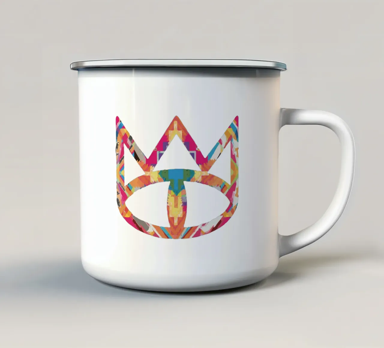 the cat empire colorful tazza in smalto da MR.A