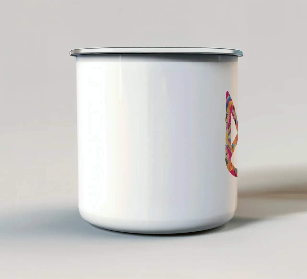 the cat empire colorful tazza in smalto da MR.A