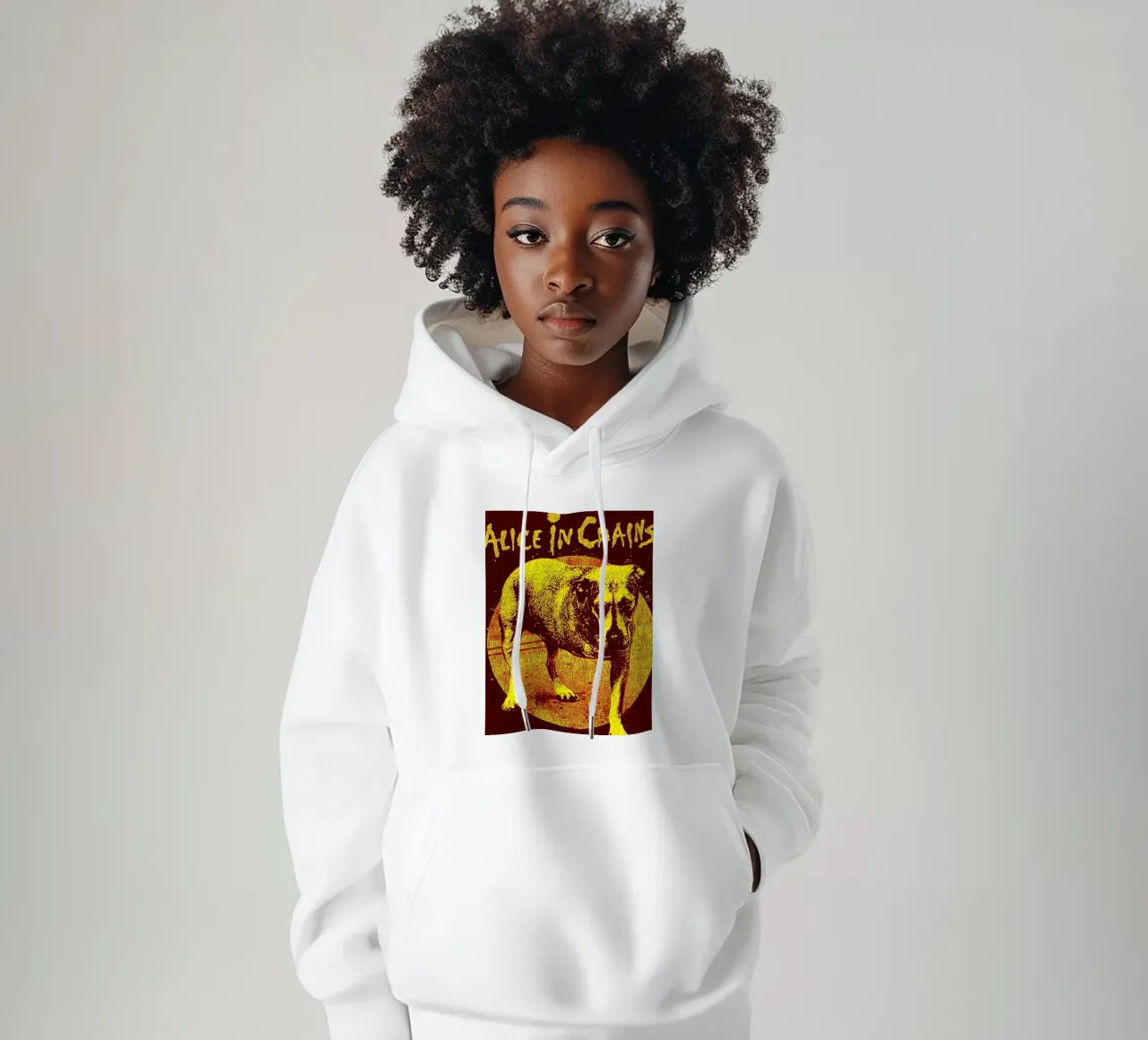 Alice in Chains Band Art felpa con cappuccio da vanhesling