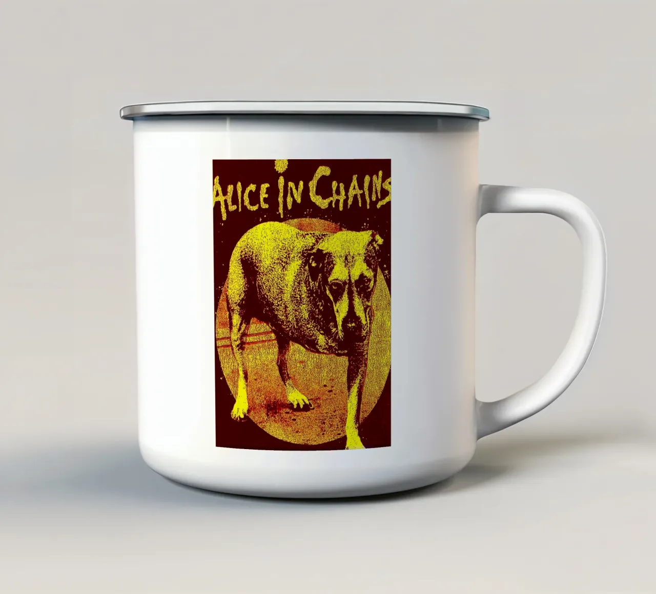 Alice in Chains Band Art tazza in smalto da vanhesling