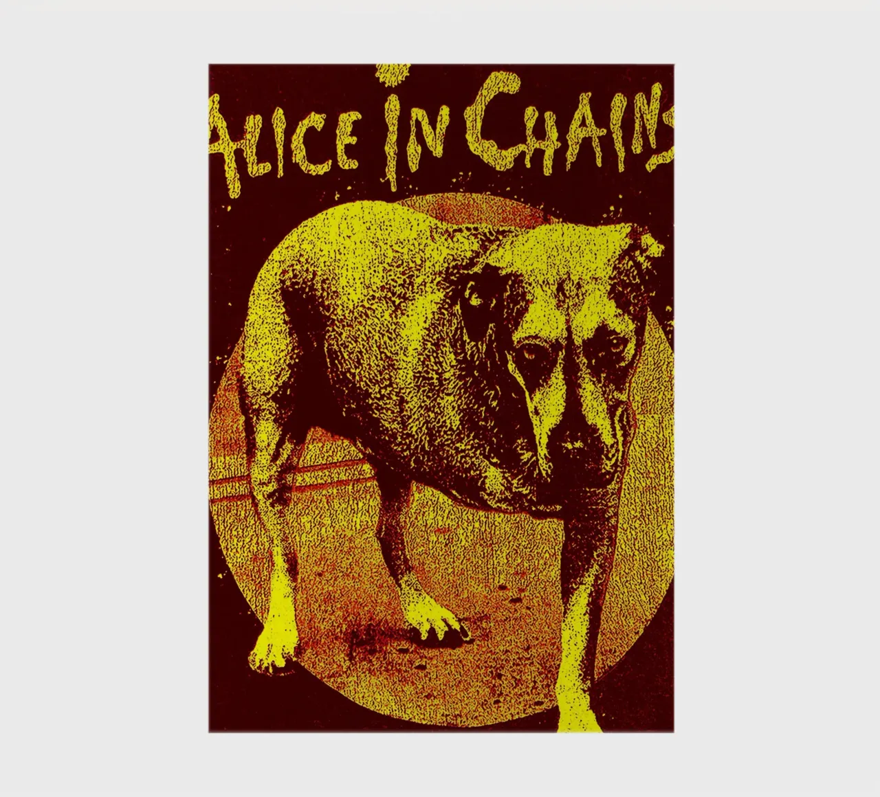 Alice in Chains Band Art diario da vanhesling