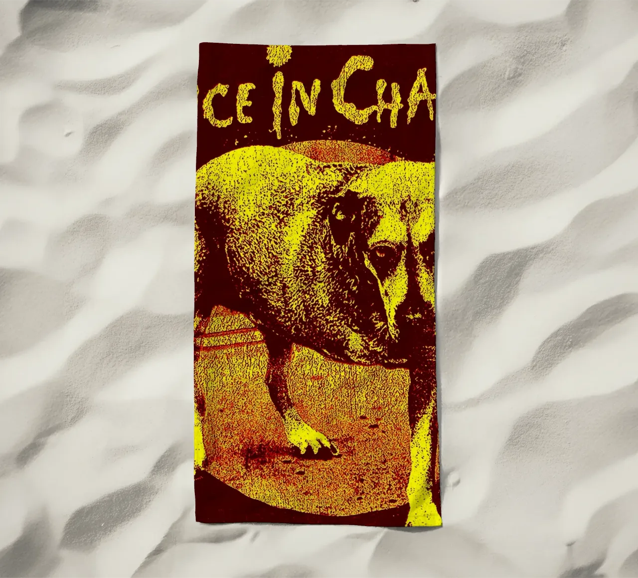 Alice in Chains Band Art telo mare da vanhesling
