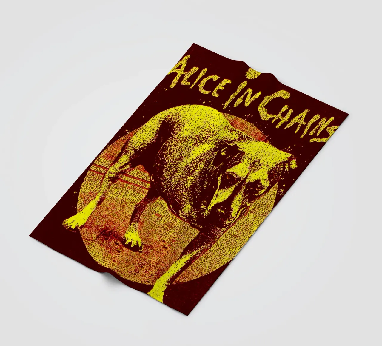 Alice in Chains Band Art coperta in pile da vanhesling