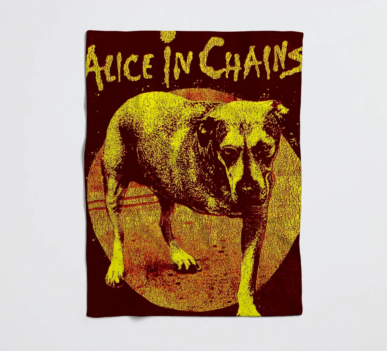 Alice in Chains Band Art coperta in pile da vanhesling
