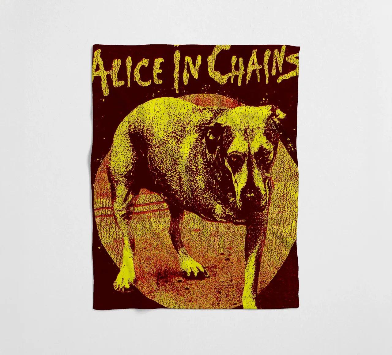 Alice in Chains Band Art coperta in pile da vanhesling