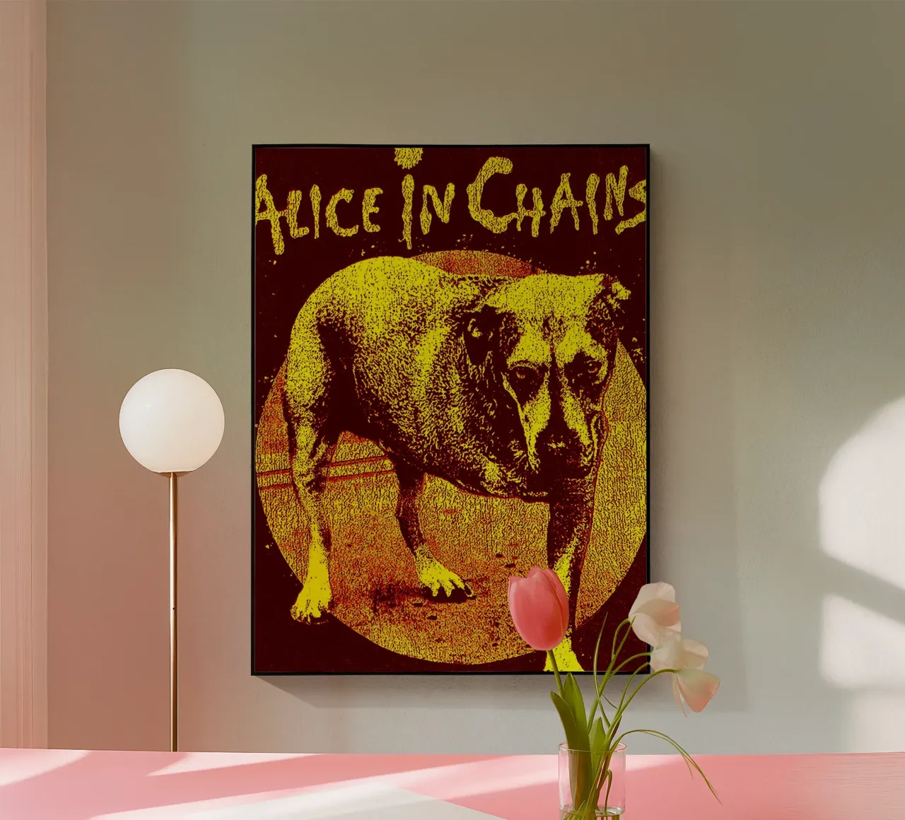 Alice in Chains Band Art plexiglass da vanhesling