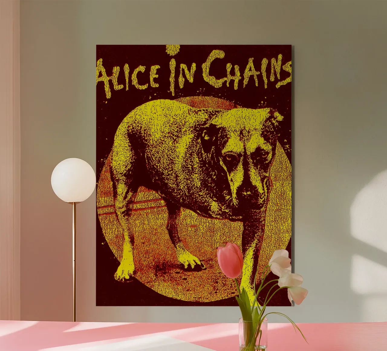 Alice in Chains Band Art alluminio dibond da vanhesling