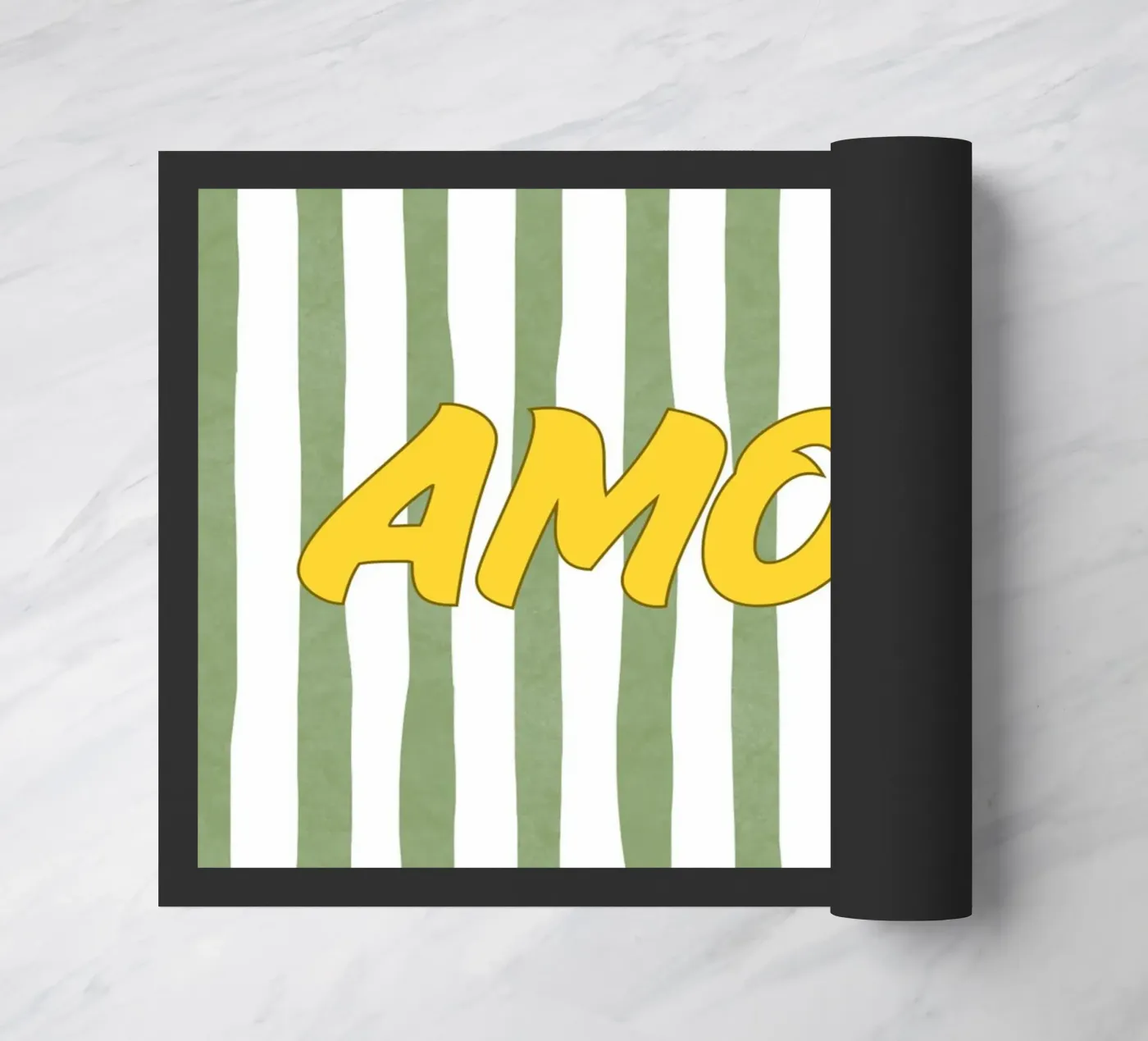 Amour doormat by IamHomeStudio