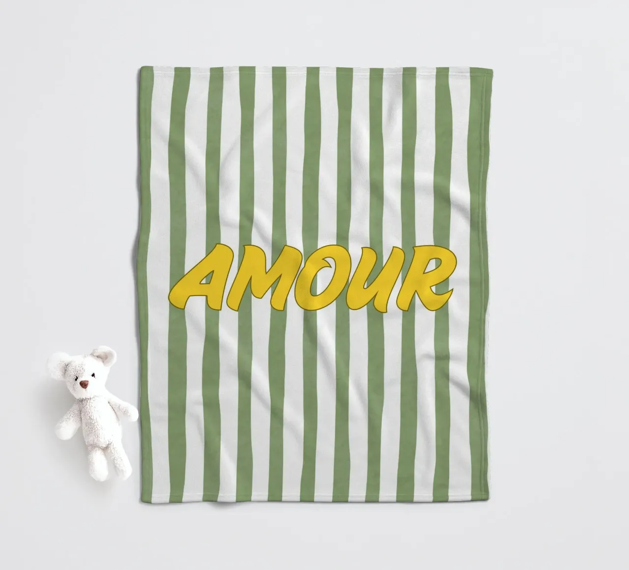 Amour coperta in pile da IamHomeStudio