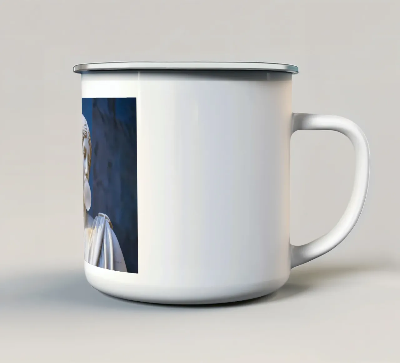 pop #6 tazza in smalto da rafael campezato