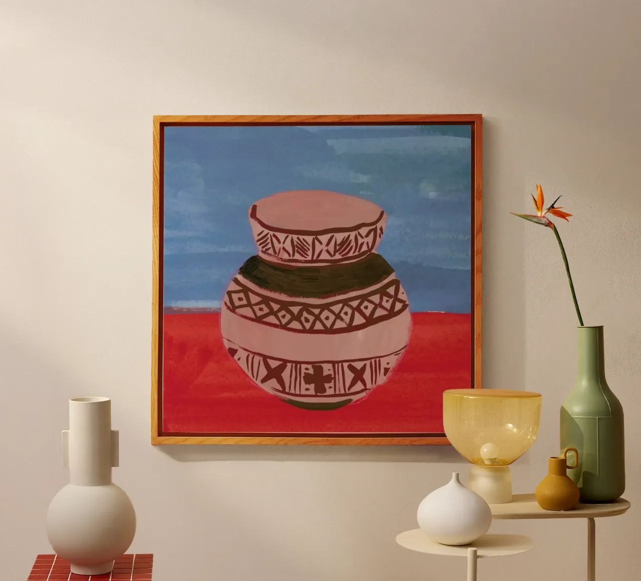 Vase 2 plexiglass da Sonia Brittain