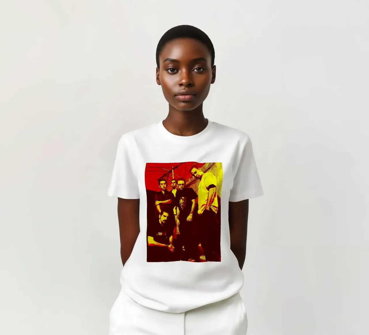 Linkin Park Band Art t-shirt da vanhesling