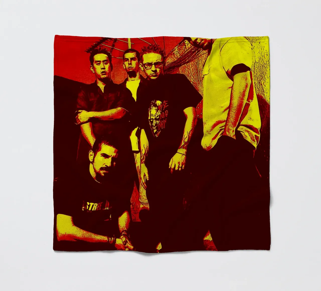 Linkin Park Band Art coperta in pile da vanhesling