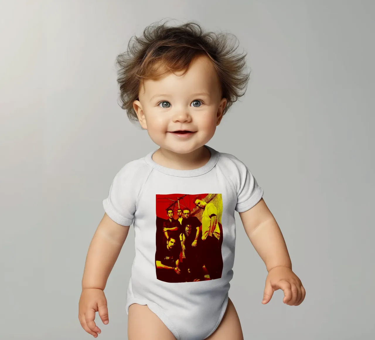 Linkin Park Band Art Kurzarm Babybody von vanhesling